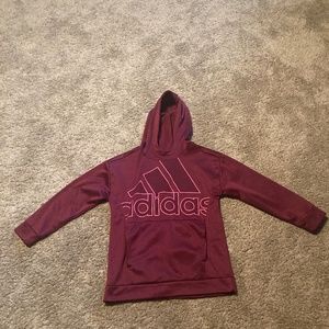 Maroon Youth Adidas Hoodie